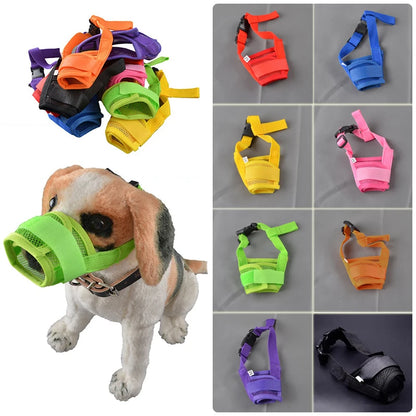 Anti Biting and Barking Dog Muzzle