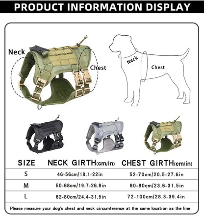 Tactical Dog Harness