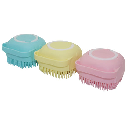 Bath Massage Brush for Dogs Cats Puppies