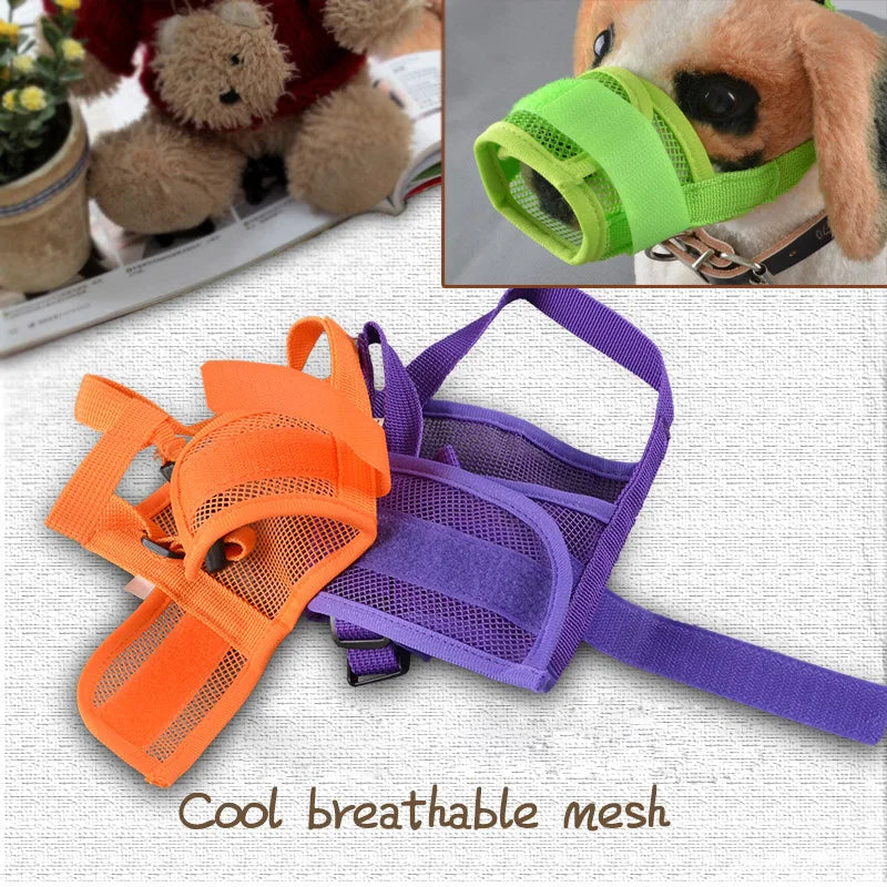 Anti Biting and Barking Dog Muzzle