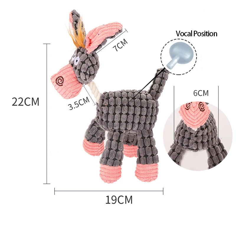 Donkey Shape Toy For Dogs