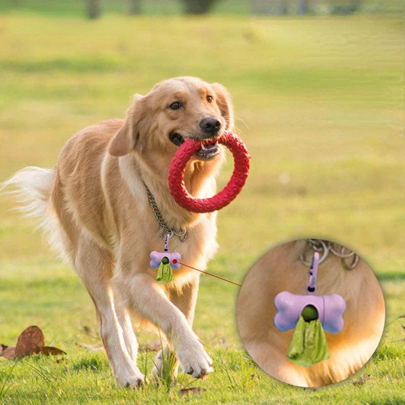 Dog Poop Bag Bone Shaped